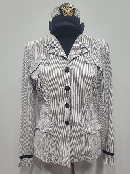 WWII WAVES Women's Seersucker Officer's Uniform Jacket and Hat