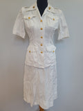 USMCWR Women's Marine Corps White Summer Uniform <br> (B-34" W-27" H-38")