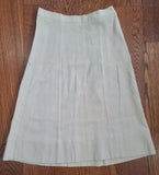 Beige Army Nurse Skirt <br> (W-28" H-36")