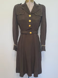 Nurse Chocolate Off Duty Dress <br> (B-36" W-26" H-32")