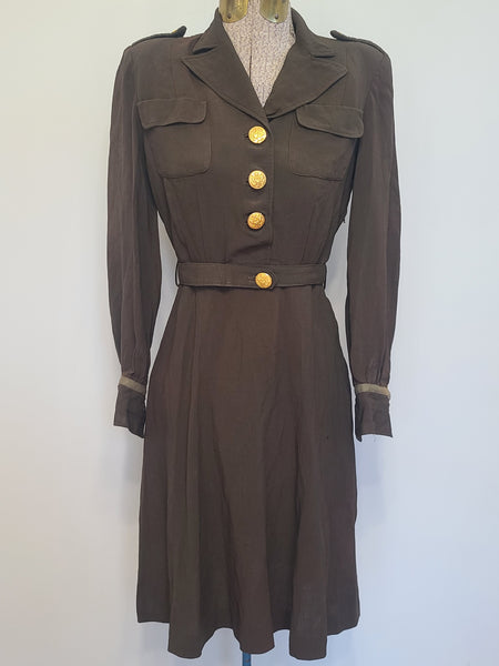 Nurse Chocolate Off Duty Dress <br> (B-36" W-26" H-32")