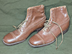 WWII Women's Army Uniform Boots WAC Nurse