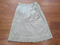 WAC Khaki Skirt <br> (W-26" H-37")