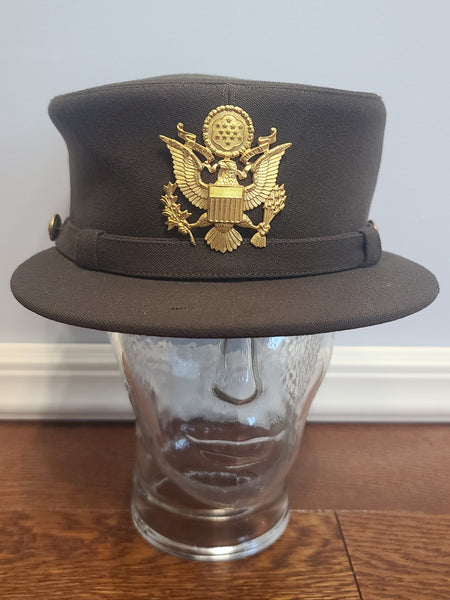 WAC Officer OD Hobby Hat Stetson AS-IS (Size 22 1/2)