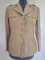 WWII Women's Khaki WAC Enlisted Uniform Jacket 18R