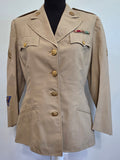 WWII Women's US Army Khaki WAC Uniform Jacket Enlisted