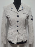 Navy WAVES Seersucker Jacket <br> (36" Bust)