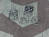 German HBT Tunic S-Hooks for Buttons (Sold in Lots of 25 or 100)