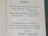 WWI German Soldier's Bible New Testament & Psalms 1914/15