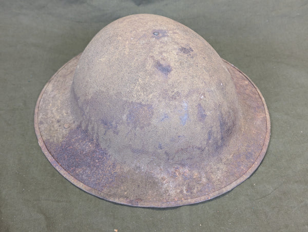 WWI British Made Brodie's Steel Helmet FS 96