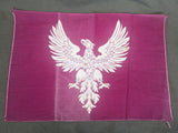 WWI Flag of US & Canadian Volunteers for the Polish Army in France