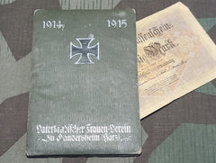 1914 1915 Trick Wallet Vaterländischer Frauen-Verein