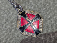WWI German Gott Mit Uns 1914 Iron Cross Sweetheart Necklace