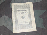 WWI Marschlieder Texte Soldier's Song Book