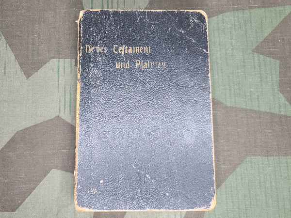WWI German Soldier's Bible New Testament & Psalms 1914/15