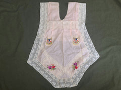 WWI Souvenir of France Silk Apron