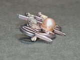 Remember Pearl Harbor Pin Faux Pearl