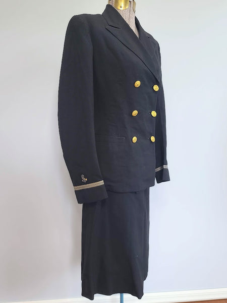 NNC US Navy Nurse Uniform Jacket and Skirt <br> (B-34" W-24" H-34")
