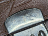 German Brown Leather Briefcase