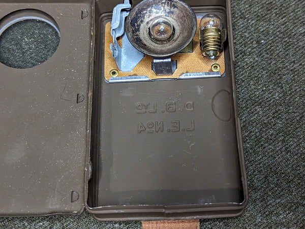 British WWII L.E.No.4 Flashlight