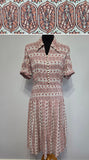 Pink Buddha Stained Glass Novelty Print Dress <br> (B-39" W-30" H-38")