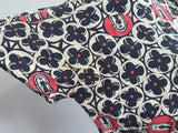 Flower and Person in Archway Novelty Print Dress <br> (B-41" W-28" H-41")