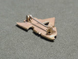 Small V for Victory Beethoven's 5th Symphony Music Note Pin