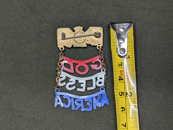 God Bless America Pin