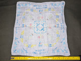Aircraft Warning Service Army Signals Sweetheart Hankie Portland