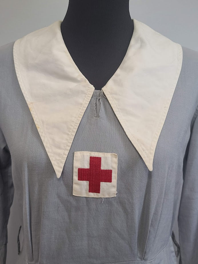 Red Cross Robe American Red Cross Gray Lady 1930s Uniform (still used during WWII) (B ...