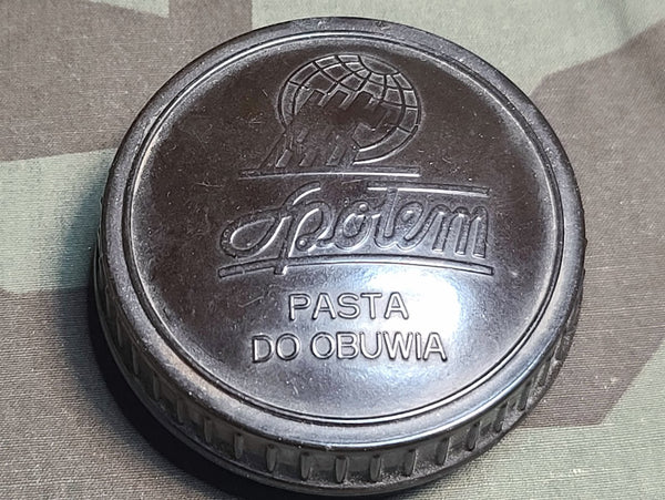Polish Bakelite Container Pasta Do Obuwia Shoe Polish