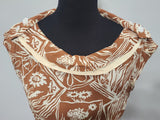 Harvest Print Dress <br> (B-36" W-30")