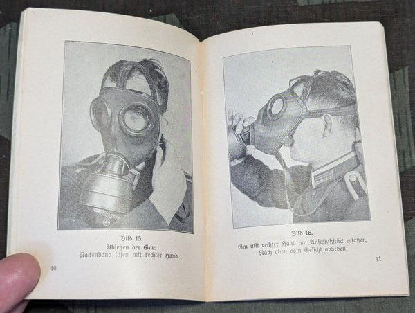 Soldier's Gas Warfare Booklet and Leaflet
