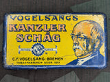 Kanzler Schäg Pipe Tobacco Tin Vogelsangs