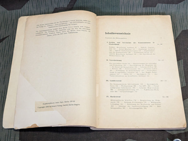 1933 Anti-Communist Book Bewaffneter Aufstand!