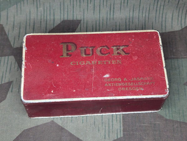 Large Puck Cigarette Tin Jasmatzi Dresden