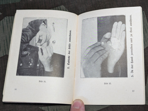 Soldier's Gas Warfare Booklet and Leaflet
