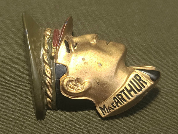 MacArthur Celluloid Pin