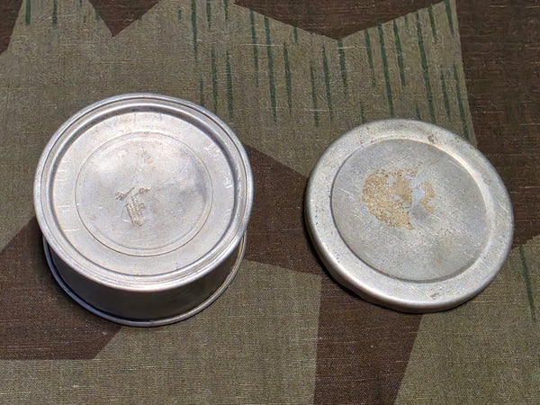 Collapsible Aluminum Cup with Lid (Shot Glass Size)