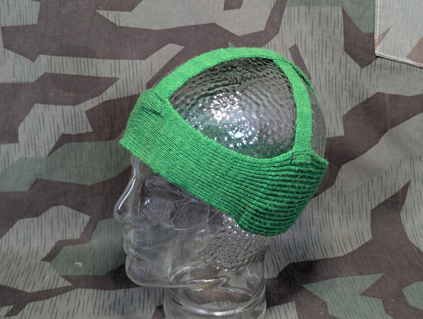 German Head Band Ear Warmer Green MEDIUM