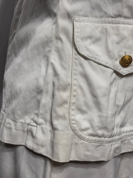 USMCWR Women's Marine Corps White Summer Jacket <br> (37" Bust)