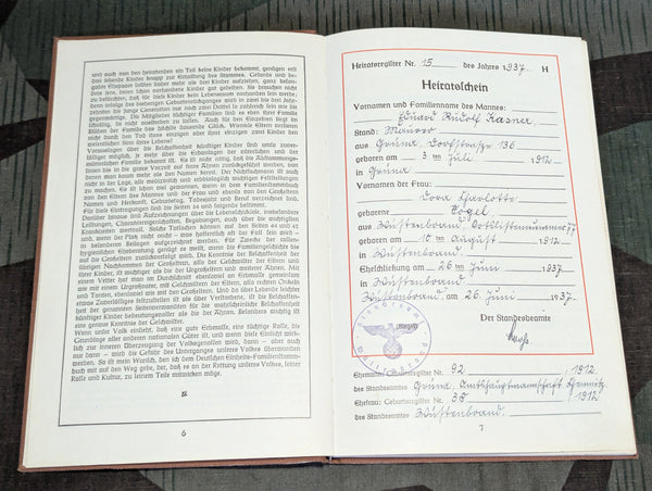 Deutsches Einheits Familien Stammbuch