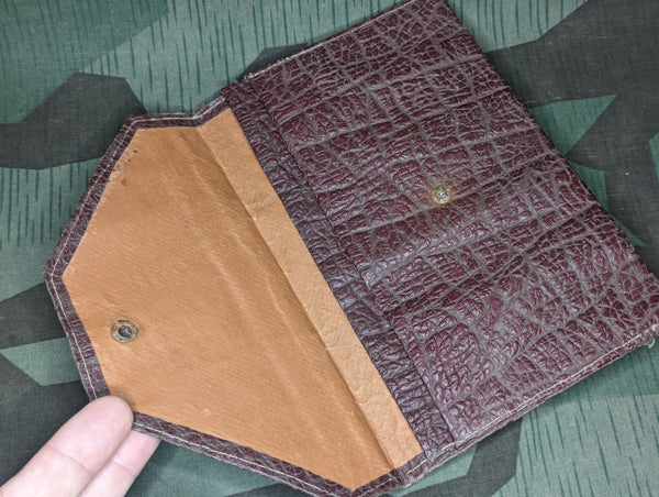 Imitation Leather Paper Brieftasche