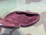 Red / Black Bakelite Glasses Case D.R.P.a.