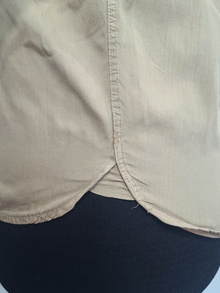 Women's Khaki Blouse Hobbies Made Expressly for Army Nurses <br> (37" Bust)