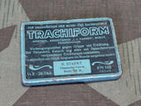 Trachiform Throat Lozenge Tin Worn