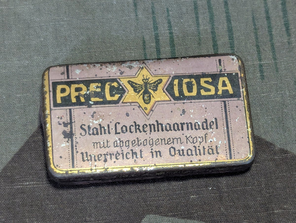 Preciosa Hair Pin Tin Worn