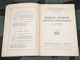 1937 French - German Phrase Book