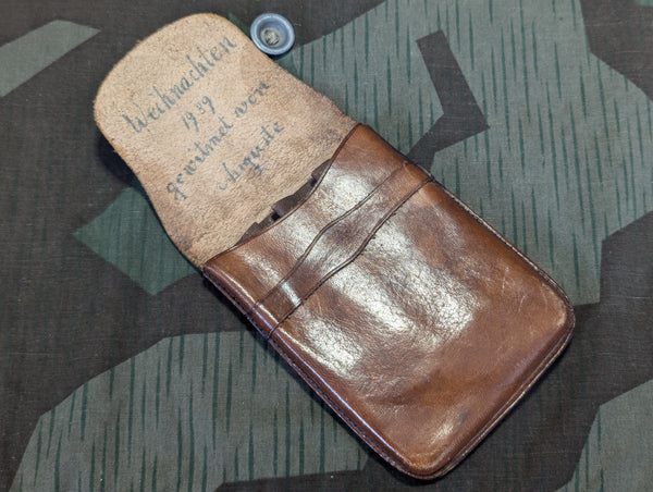 Weihnachten 1939 Leather Cigar Case