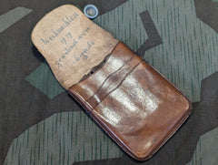 Weihnachten 1939 Leather Cigar Case